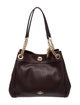 Coach Leather Top Handle Bag
