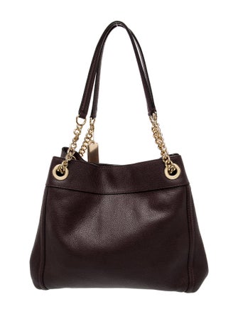 Coach Leather Top Handle Bag