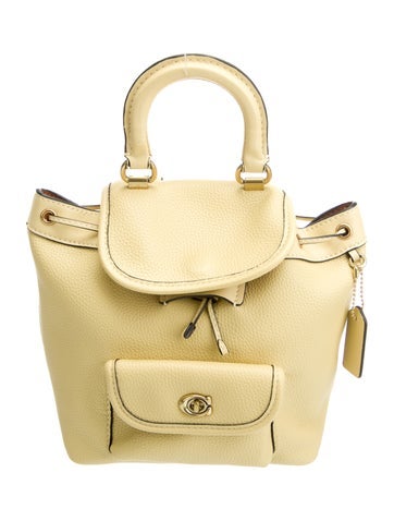 Coach Backpacks Leather Top Handle Bag