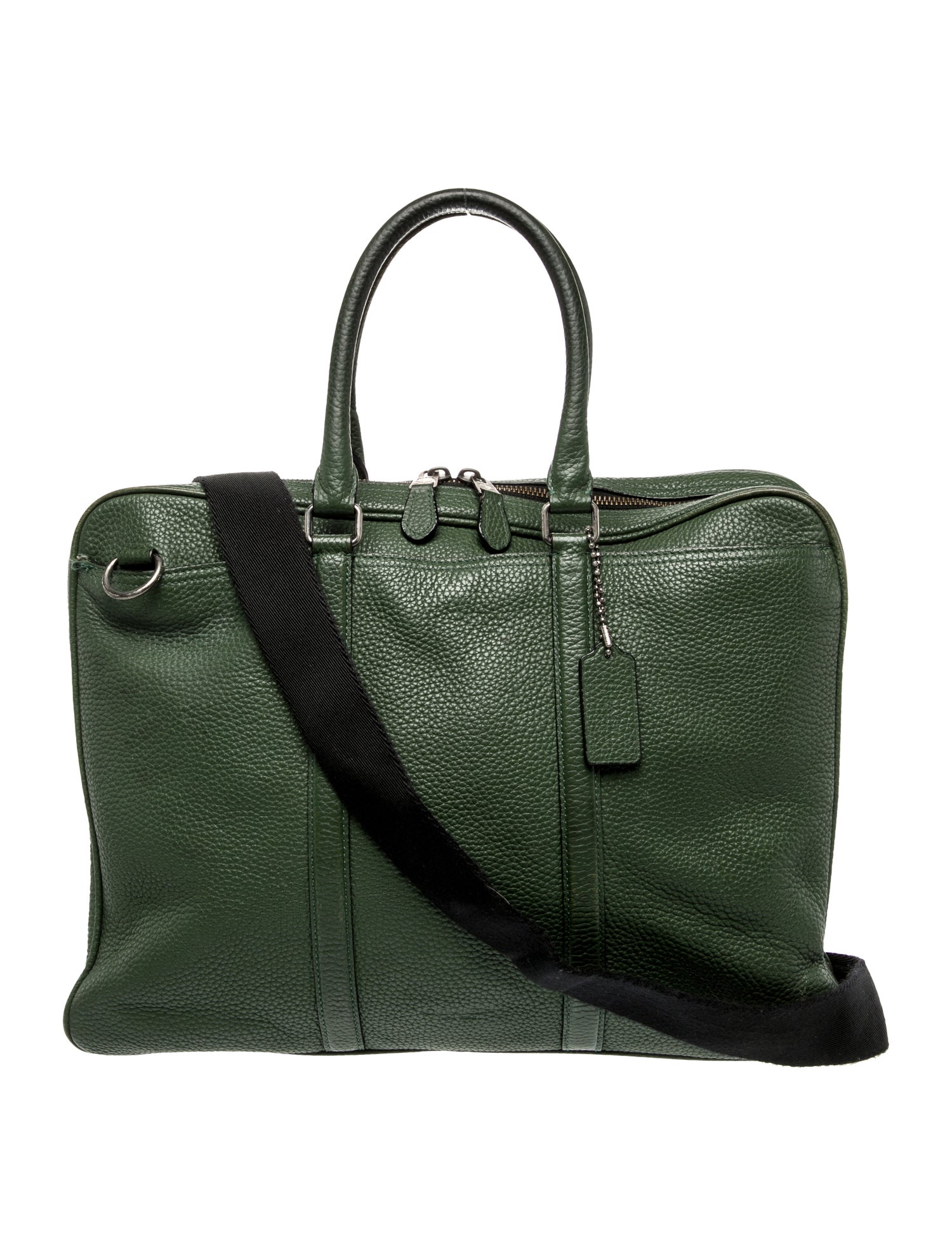 Coach Leather Top Handle Bag