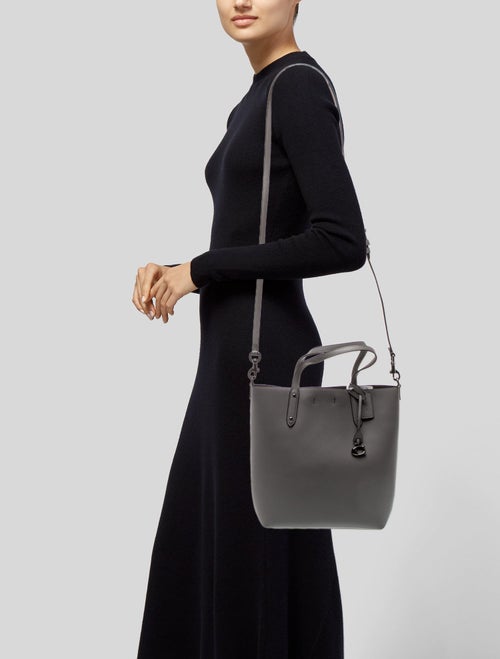 Coach Leather Top Handle Bag