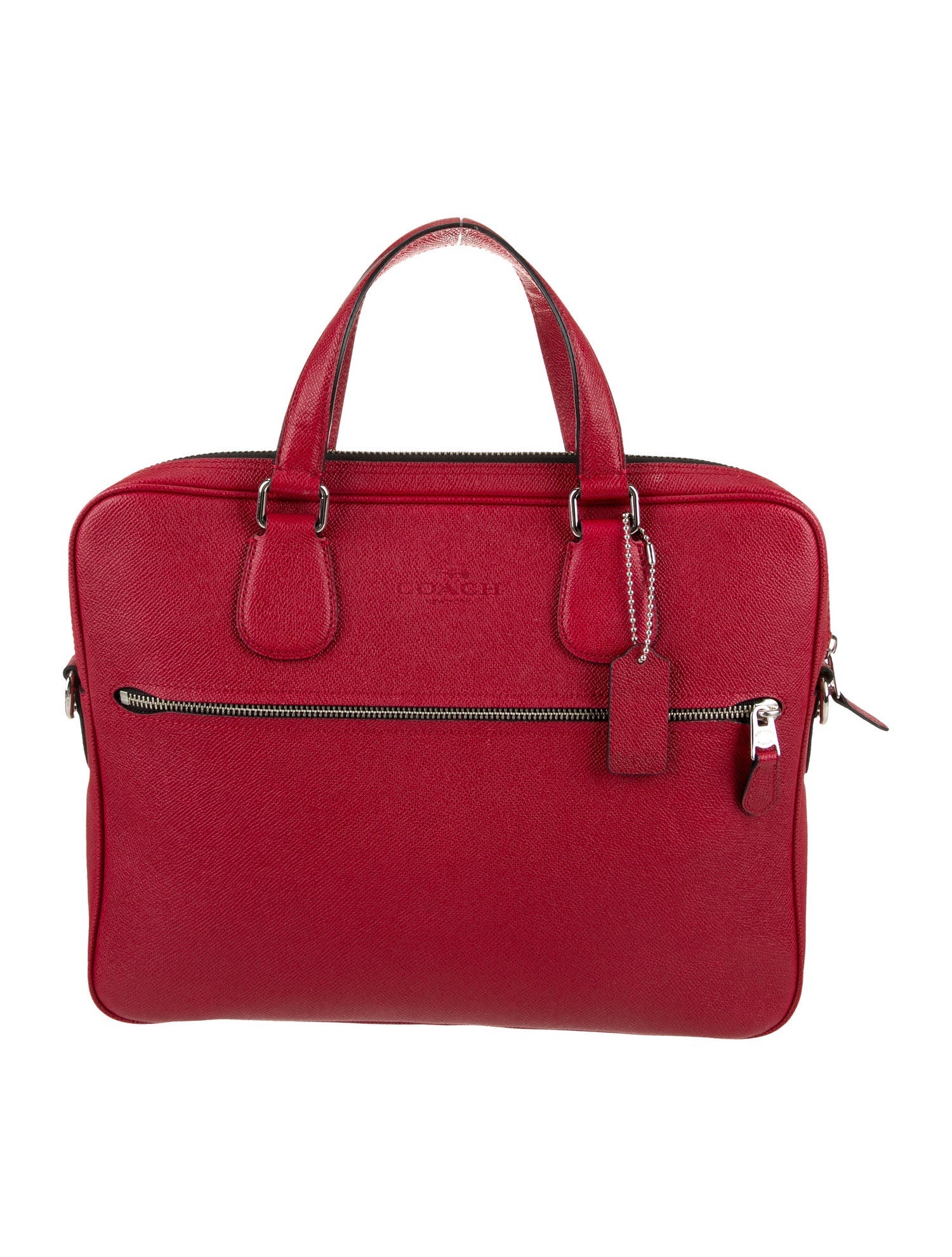 Coach Leather Top Handle Bag