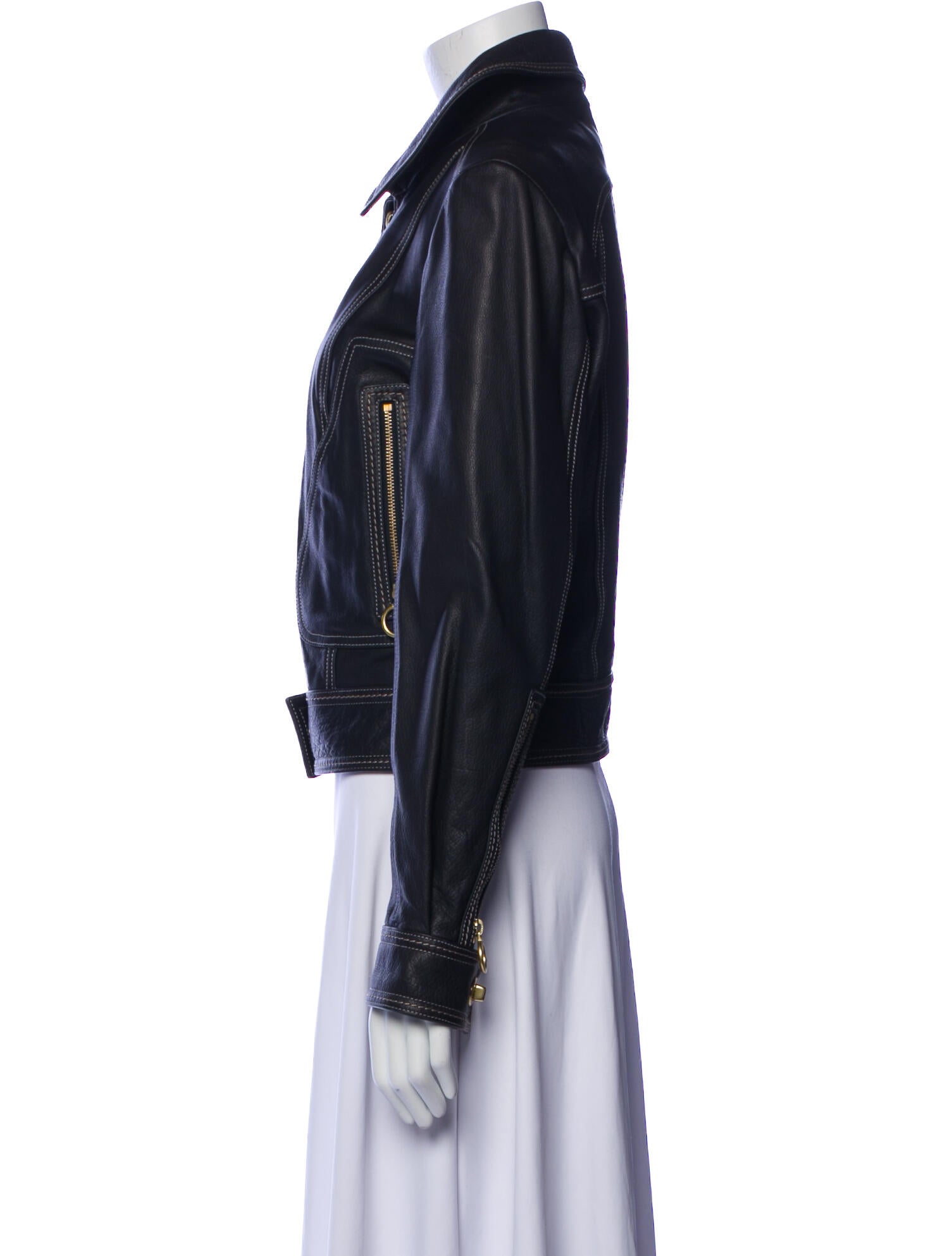 Coach Leather Biker Jacket