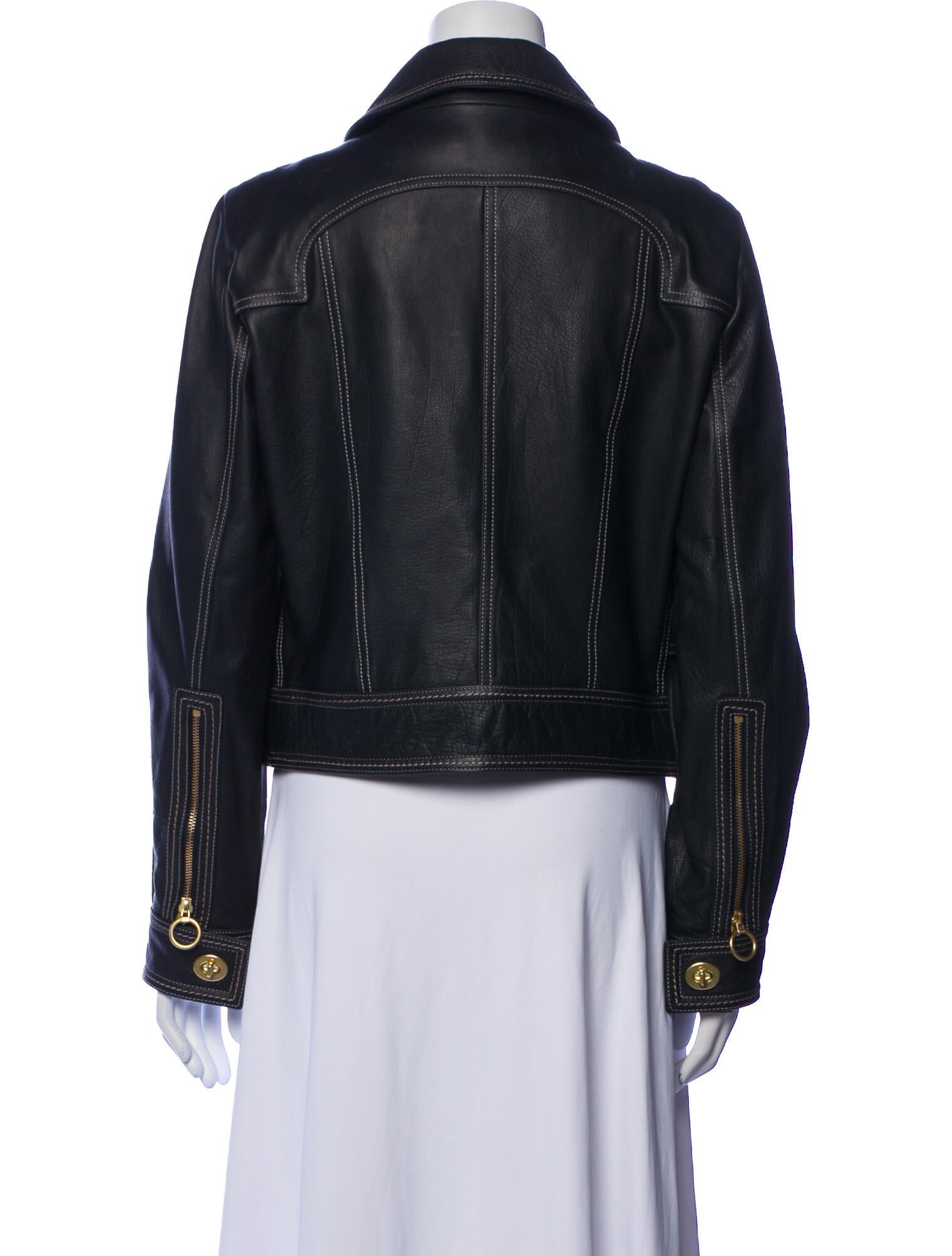 Coach Leather Biker Jacket