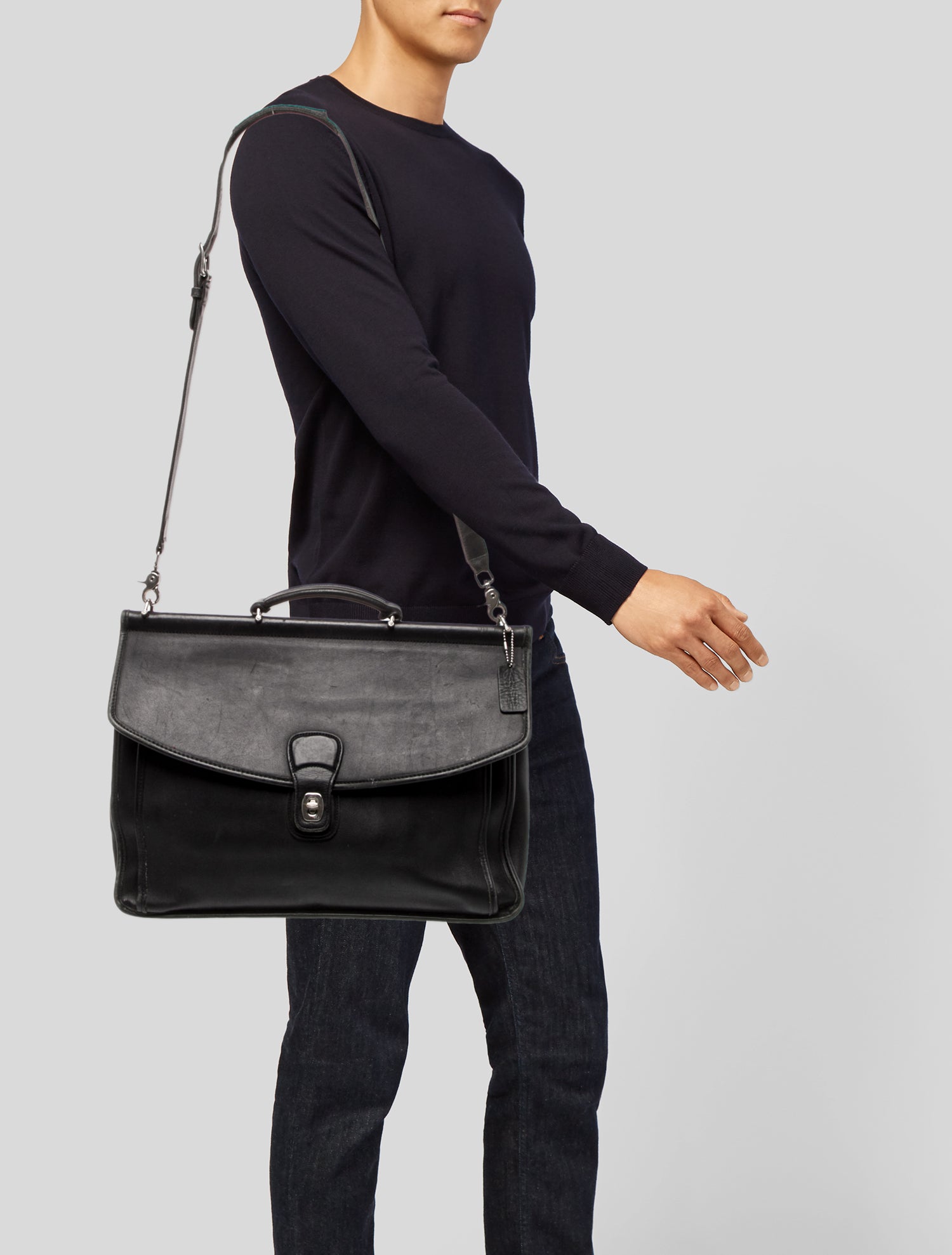 Coach Leather Crossbody Bag