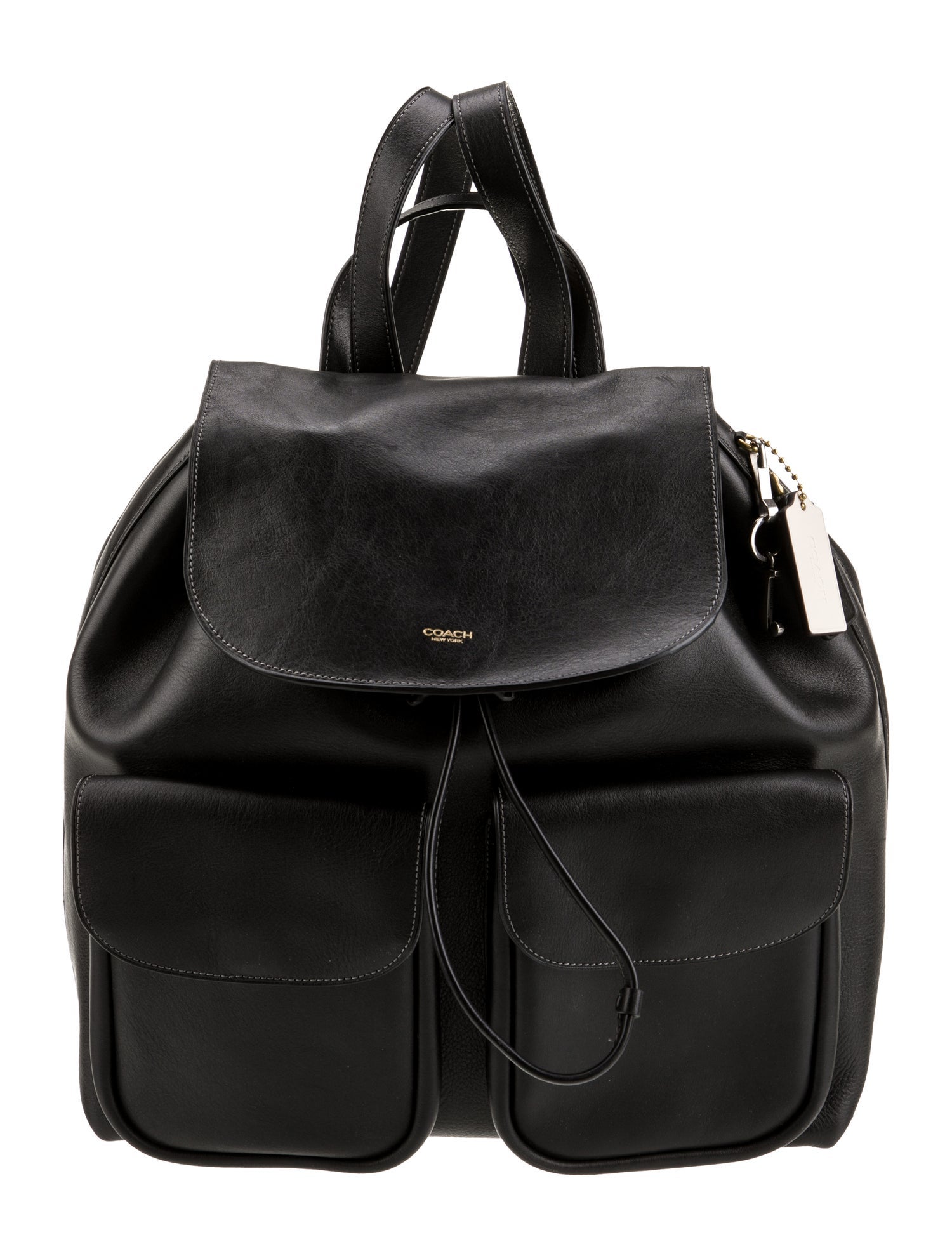 Coach Leather Backpack