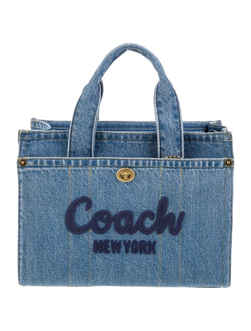 Coach Denim Top Handle Bag