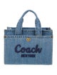 Coach Denim Top Handle Bag