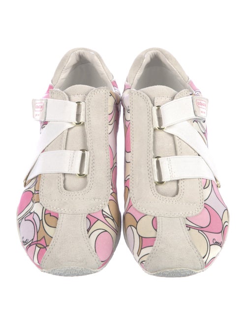 Coach Canvas Printed Sneakers