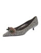 Coach Tweed Tweed Pattern Pumps