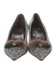 Coach Tweed Tweed Pattern Pumps