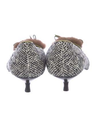 Coach Tweed Tweed Pattern Pumps