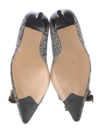 Coach Tweed Tweed Pattern Pumps