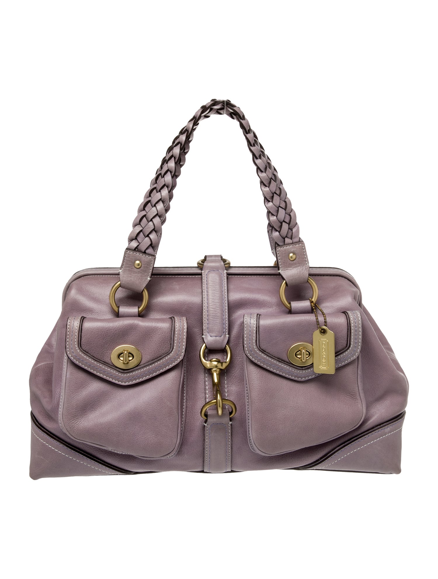 Coach Leather Shoulder Bag