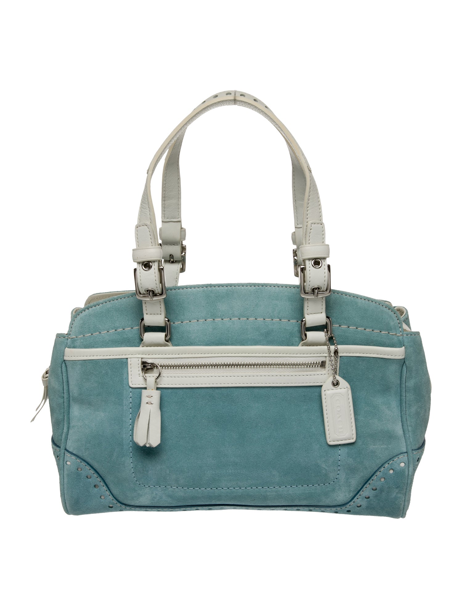 Coach Suede Shoulder Bag