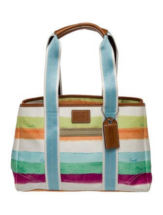 Coach Canvas Shoulder Bag