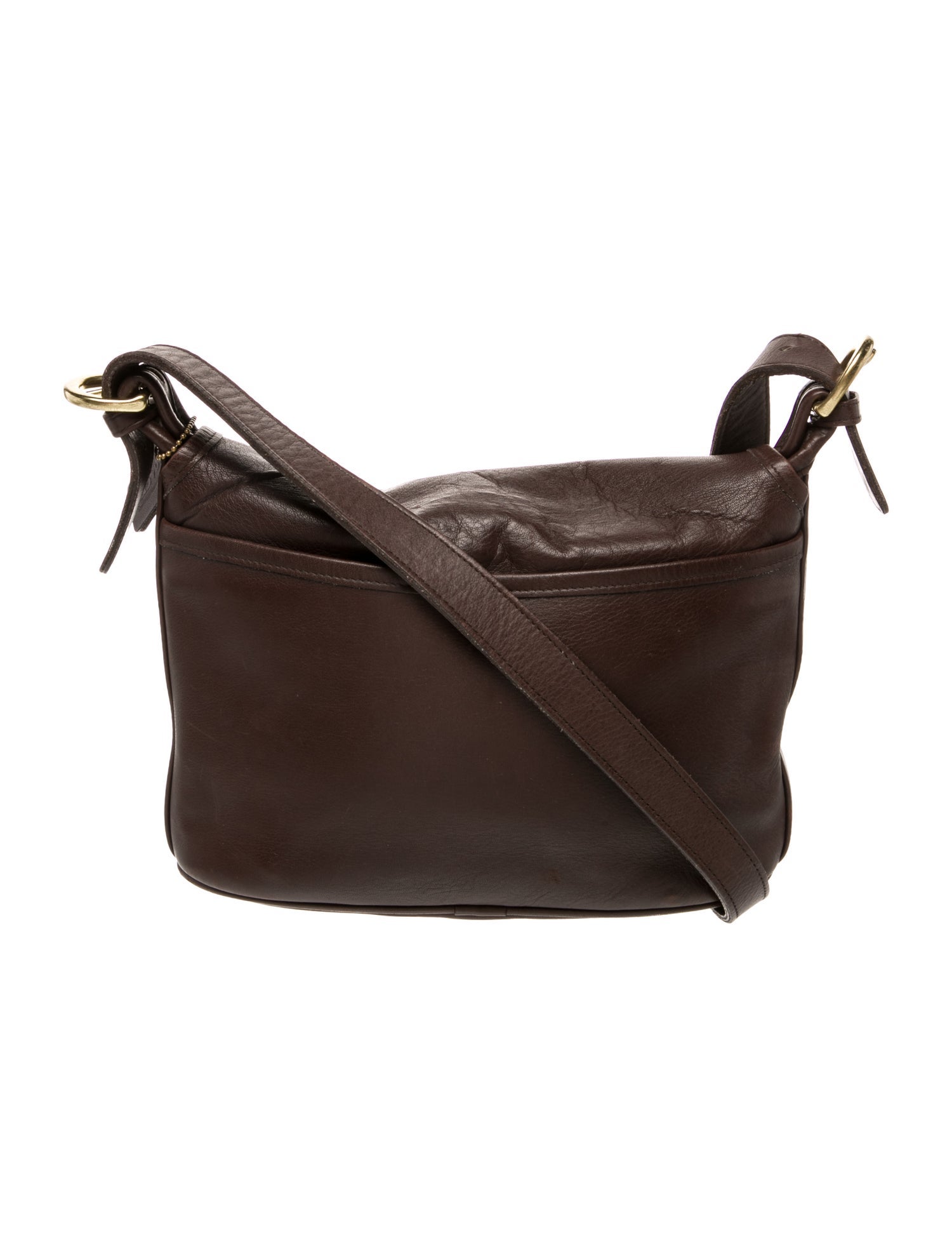 Coach Leather Messenger Bag