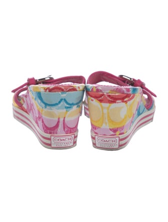 Coach Canvas Printed Slides