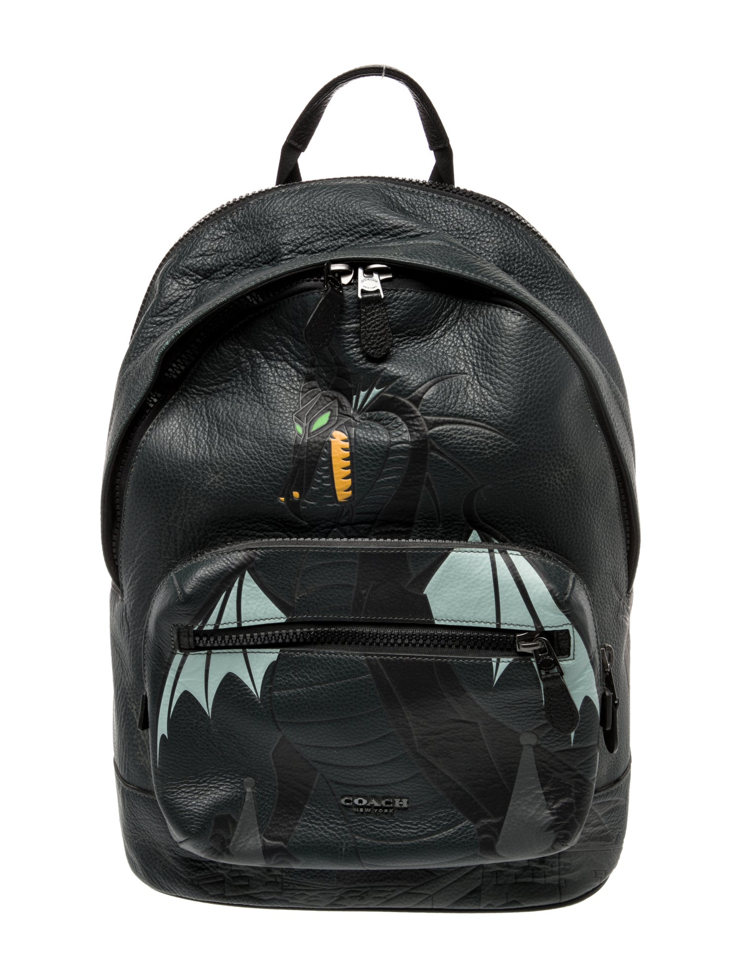 Coach Leather Backpack