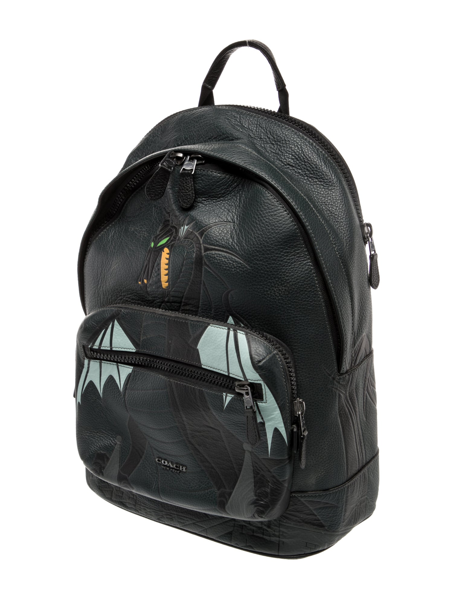 Coach Leather Backpack