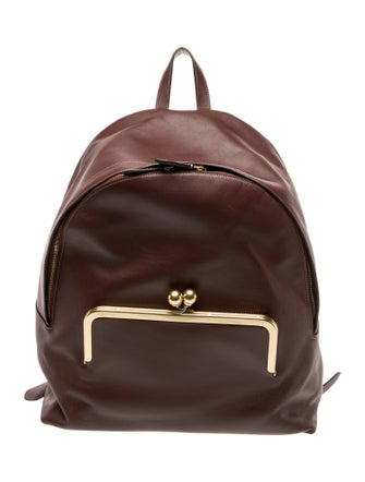 Coach Leather Backpack