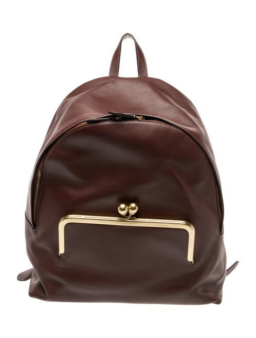Coach Leather Backpack