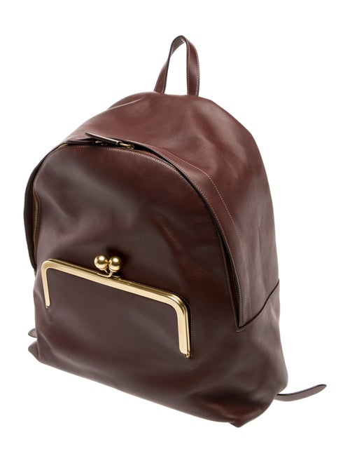 Coach Leather Backpack