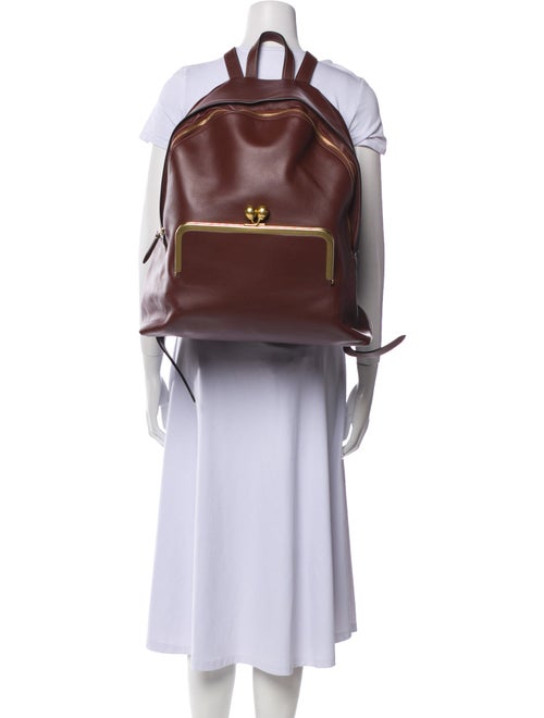 Coach Leather Backpack