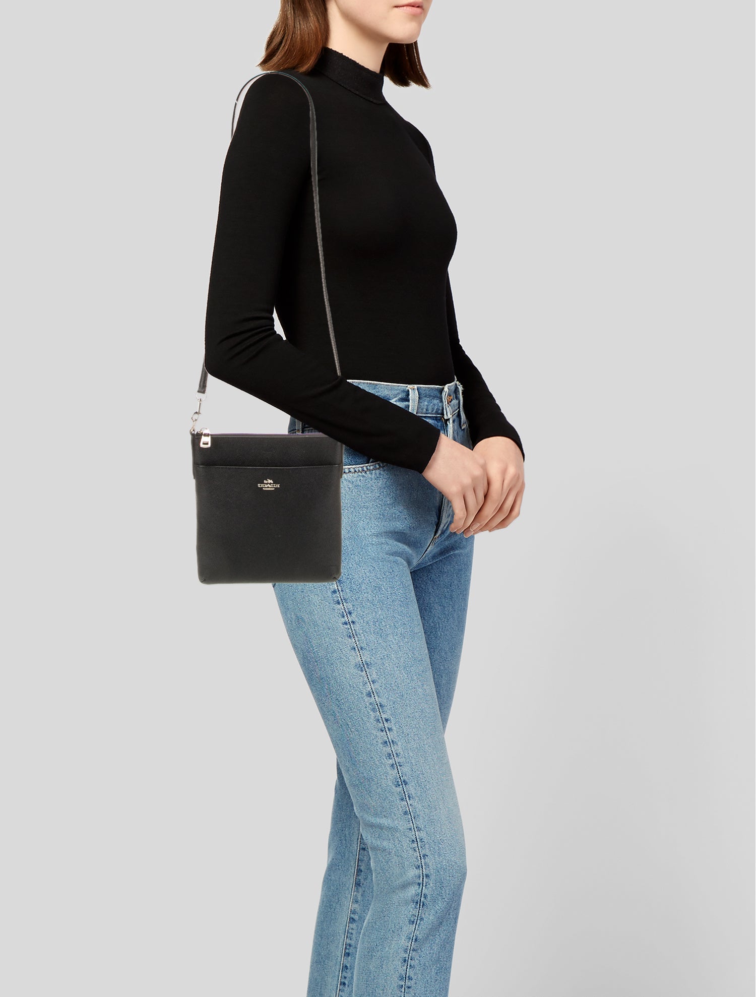 Coach Leather Crossbody Bag