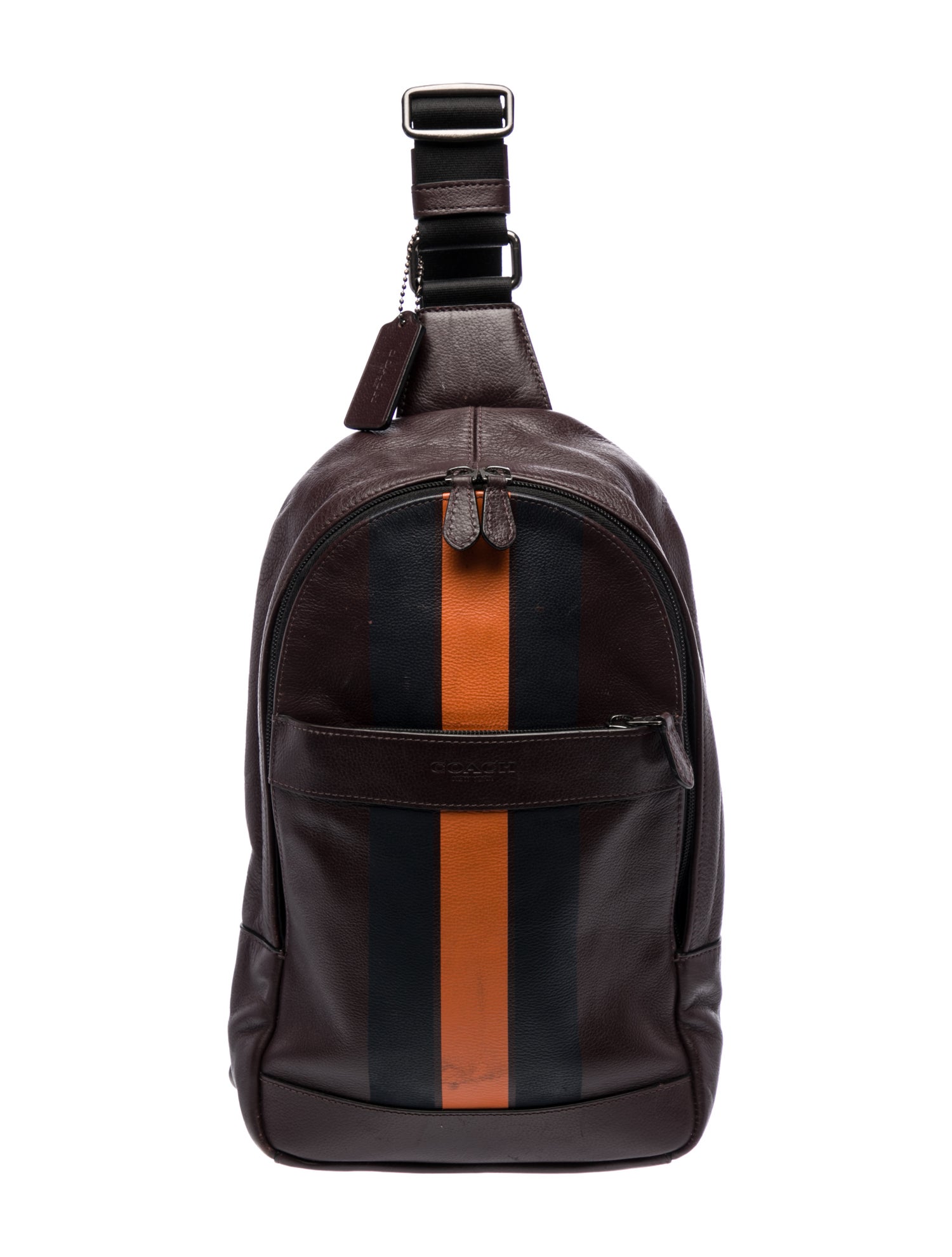 Coach Leather Backpack