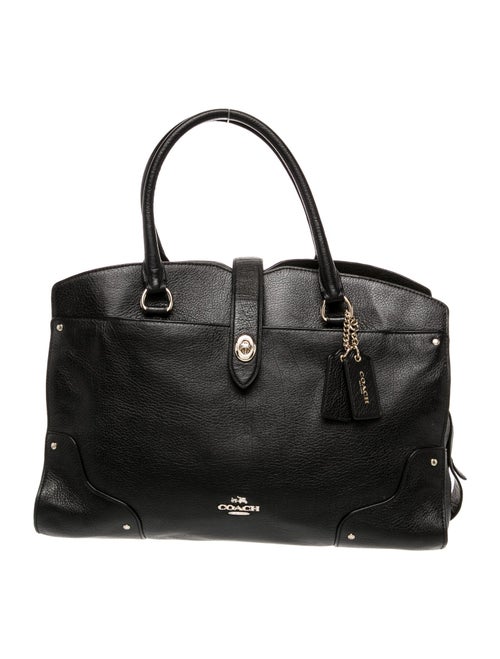 Coach Leather Top Handle Bag