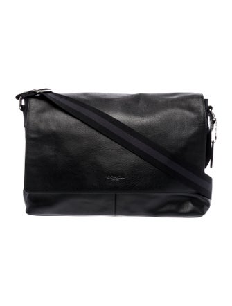 Coach Leather Messenger Bag