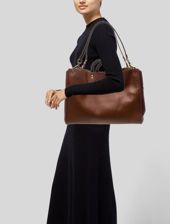 Coach Leather Shoulder Bag