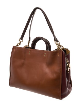 Coach Leather Shoulder Bag