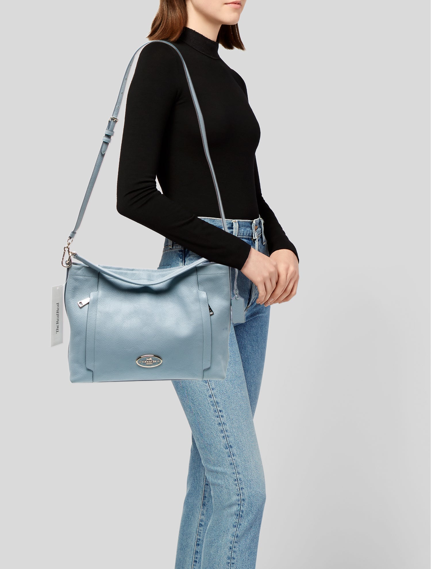 Coach Leather Shoulder Bag