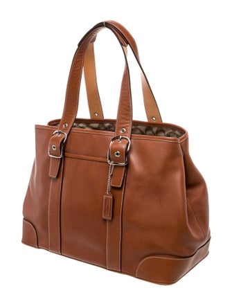 Coach Leather Shoulder Bag