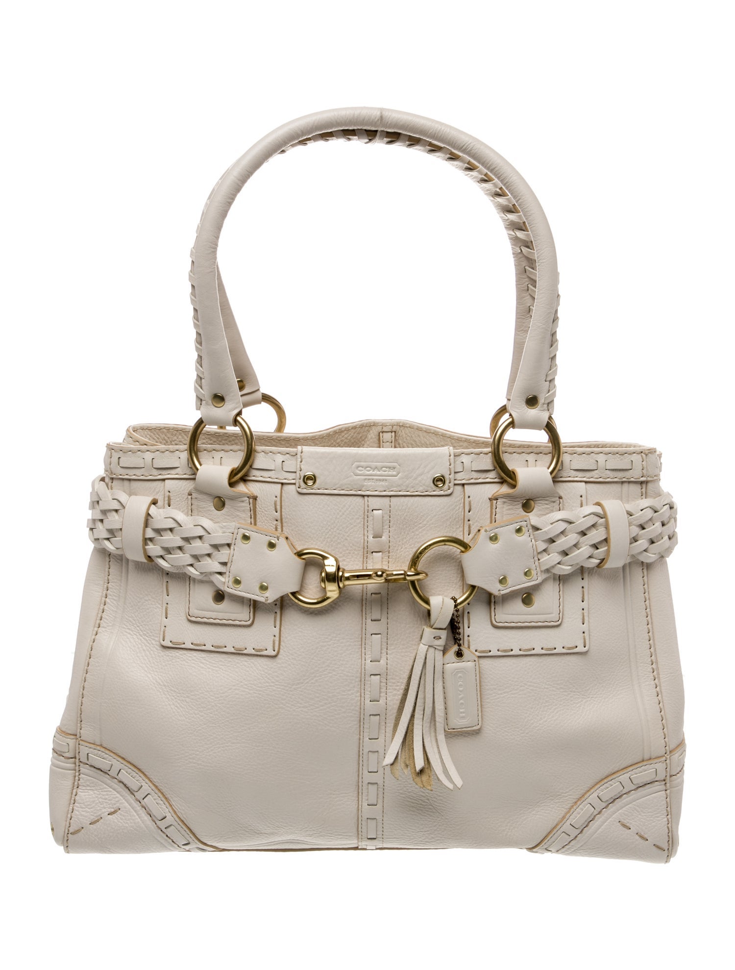 Coach Leather Shoulder Bag