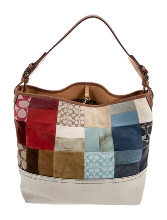 Coach Leather Top Handle Bag