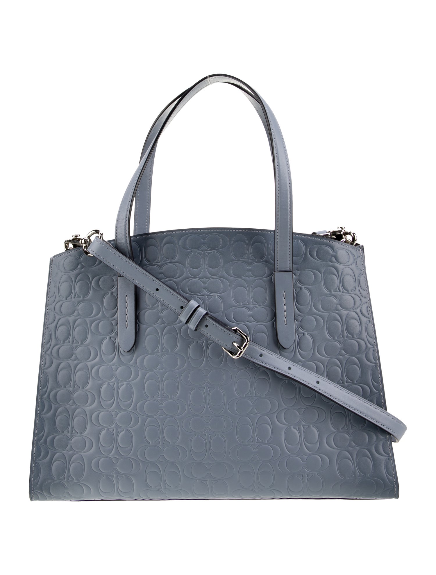 Coach Leather Top Handle Bag