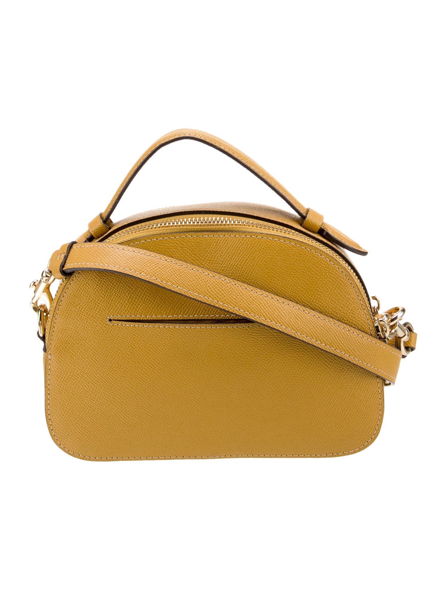 Coach Leather Top Handle Bag