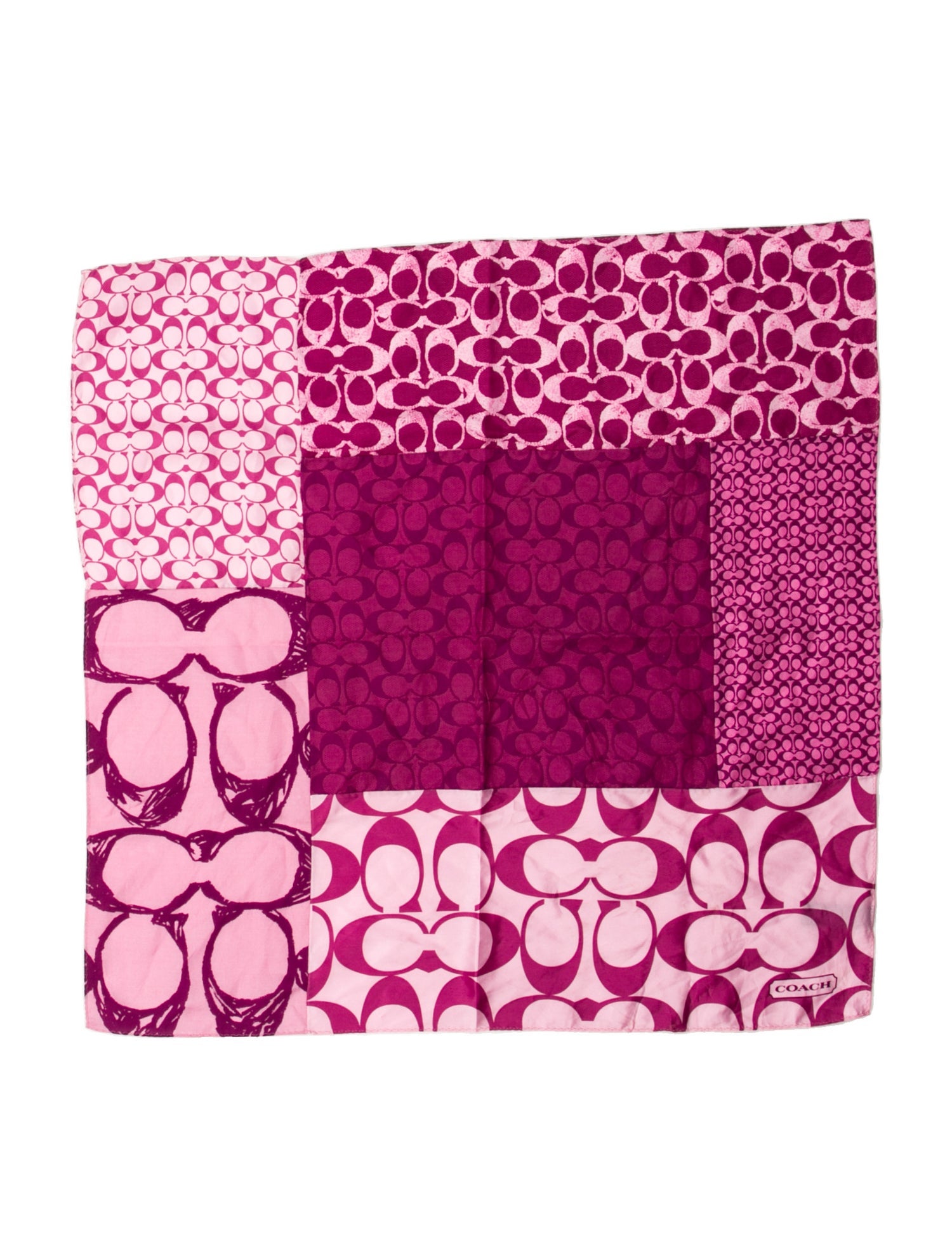 Coach Silk Printed Scarf