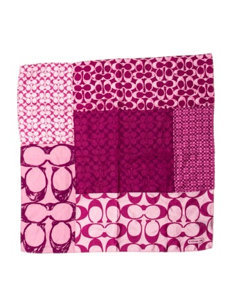 Coach Silk Printed Scarf