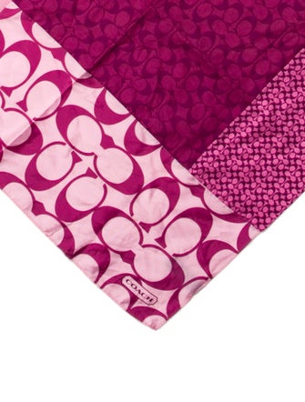 Coach Silk Printed Scarf