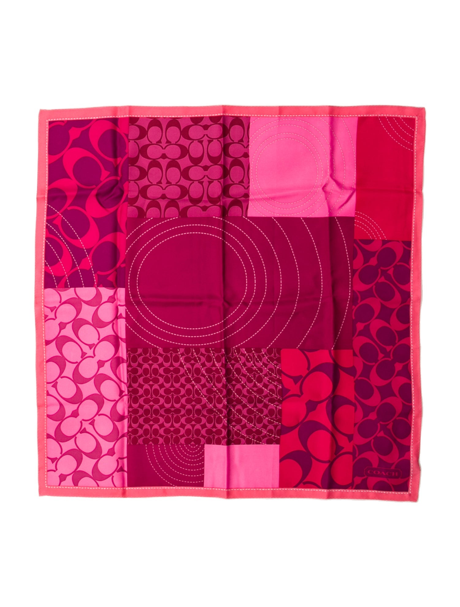 Coach Silk Printed Scarf