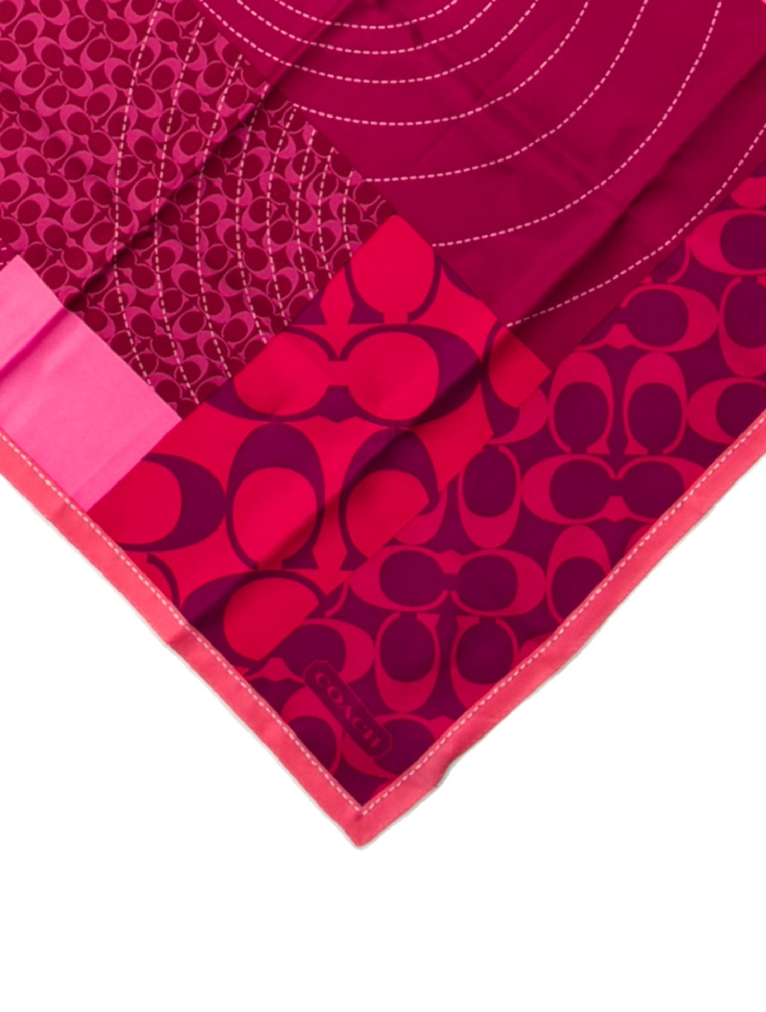 Coach Silk Printed Scarf