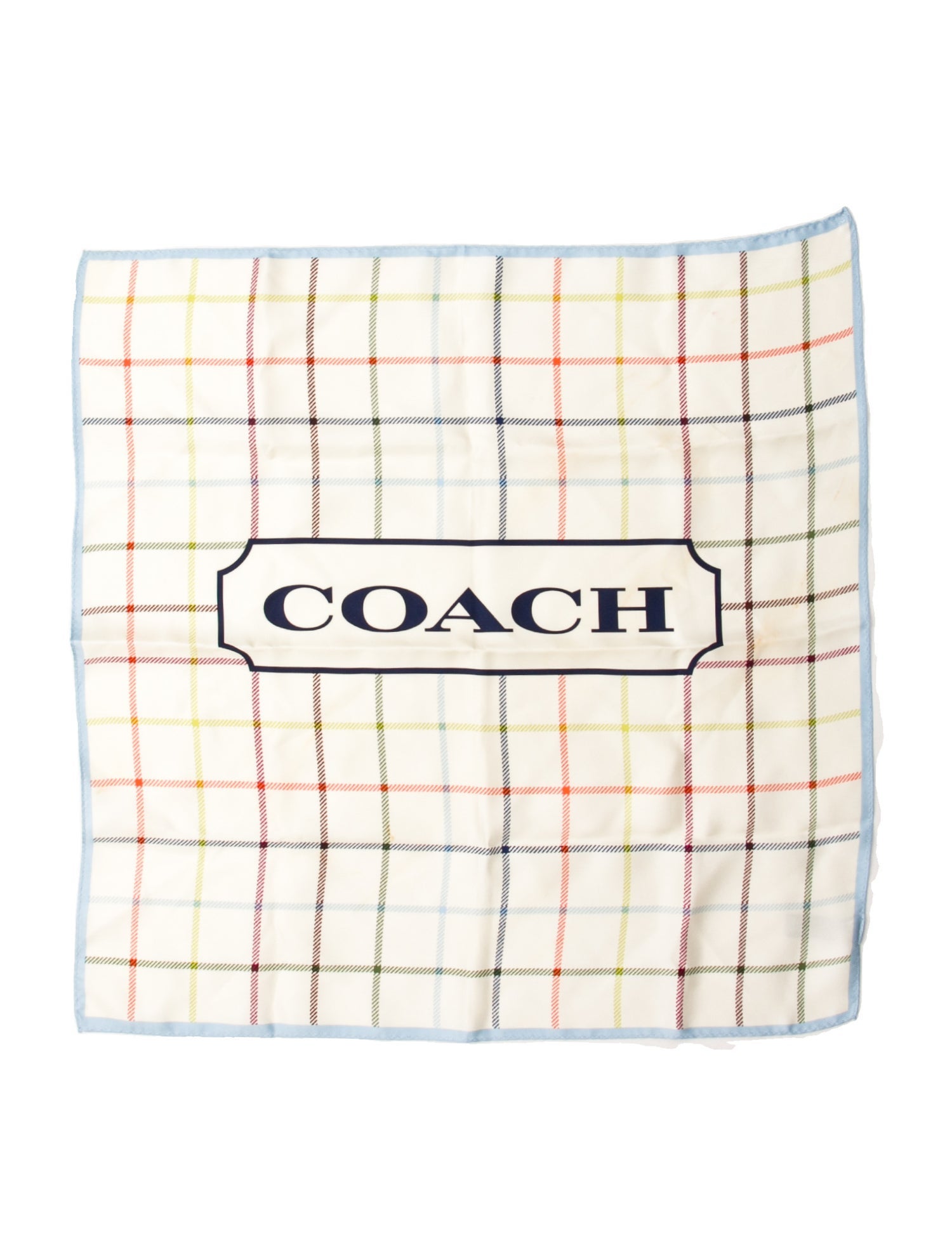 Coach Silk Printed Scarf