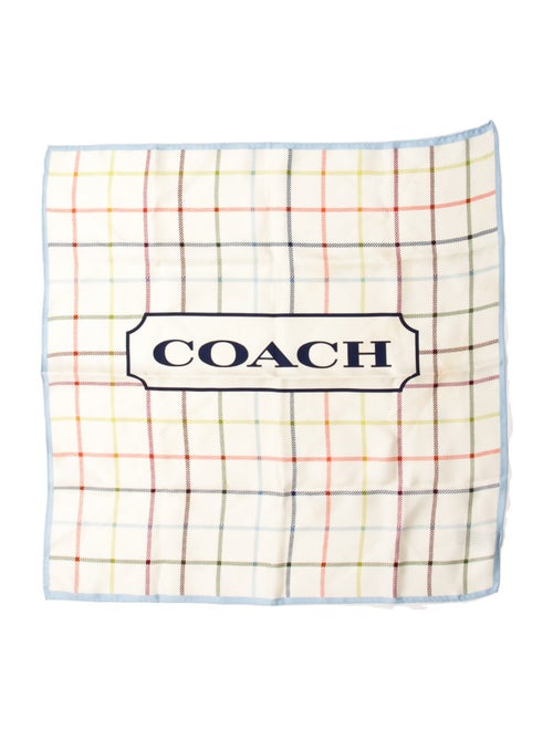 Coach Silk Printed Scarf