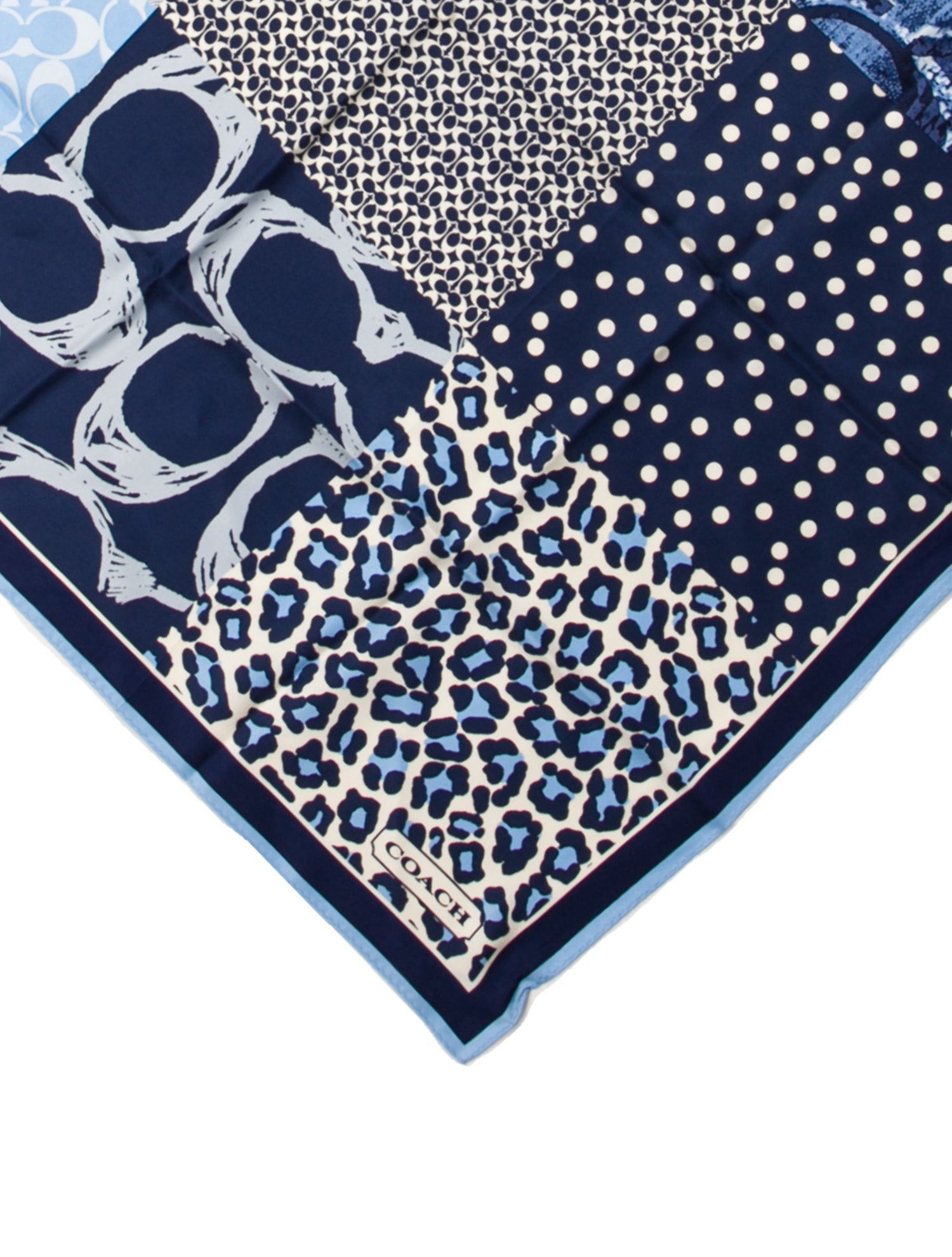 Coach Silk Printed Scarf