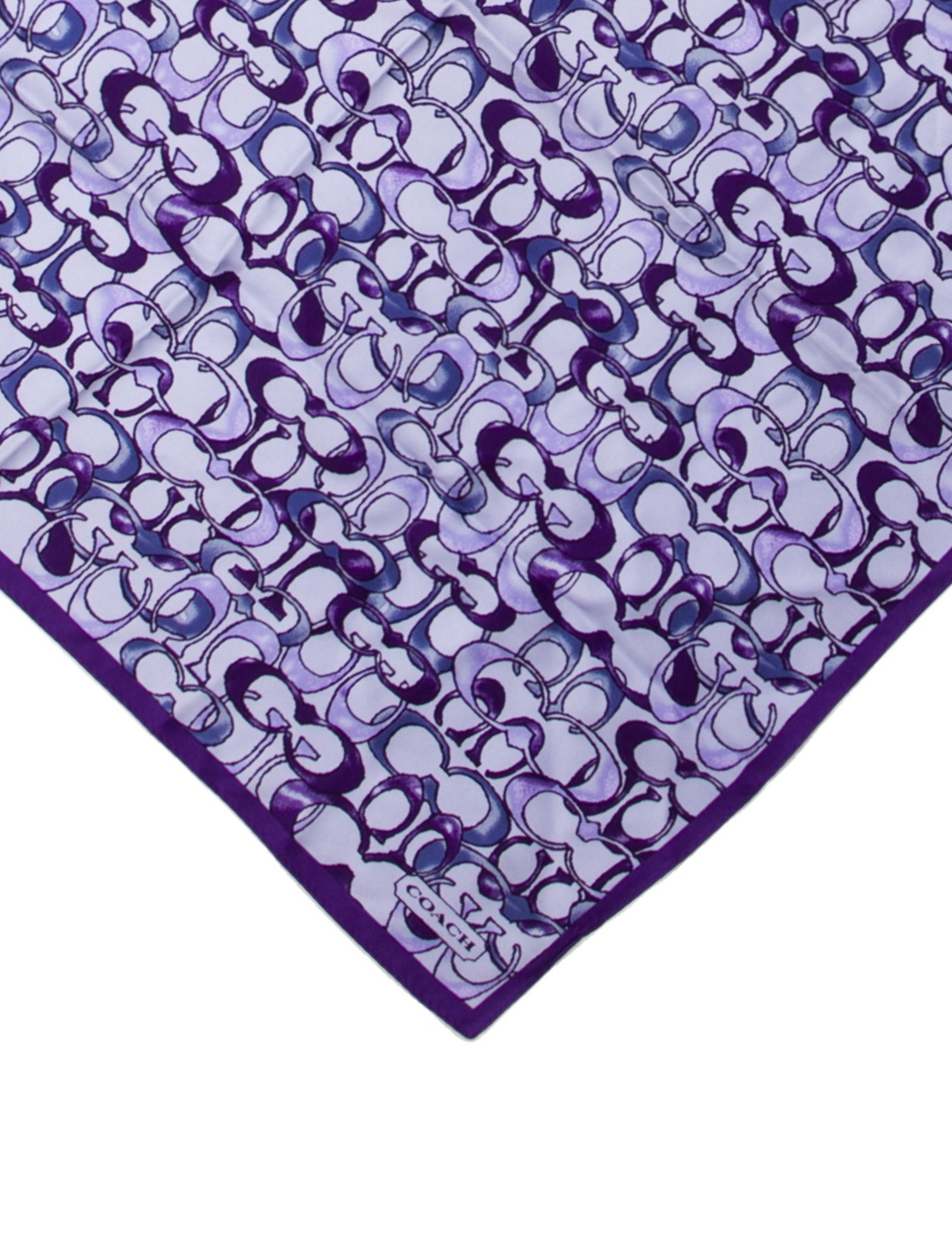 Coach Silk Printed Scarf