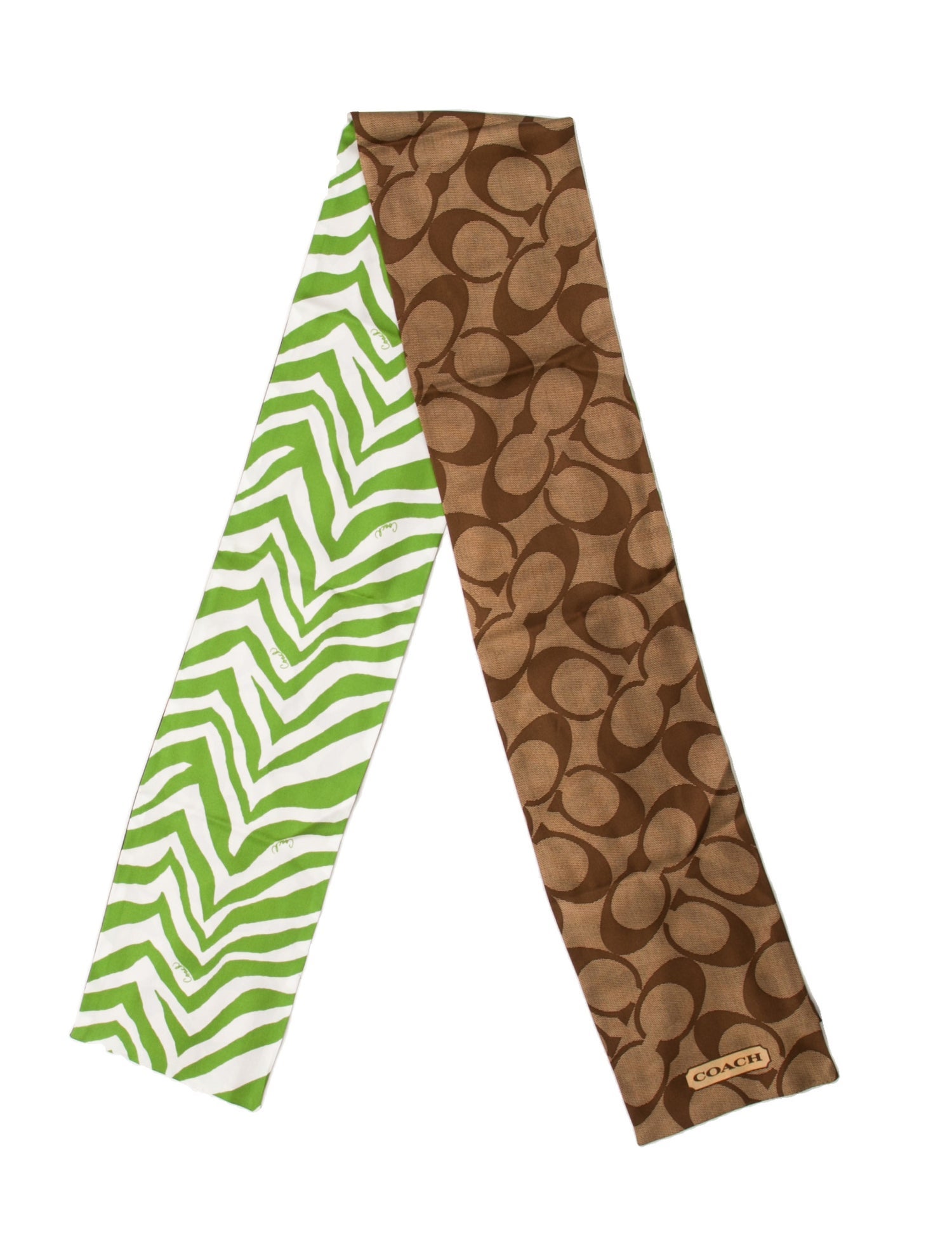 Coach Silk Printed Scarf